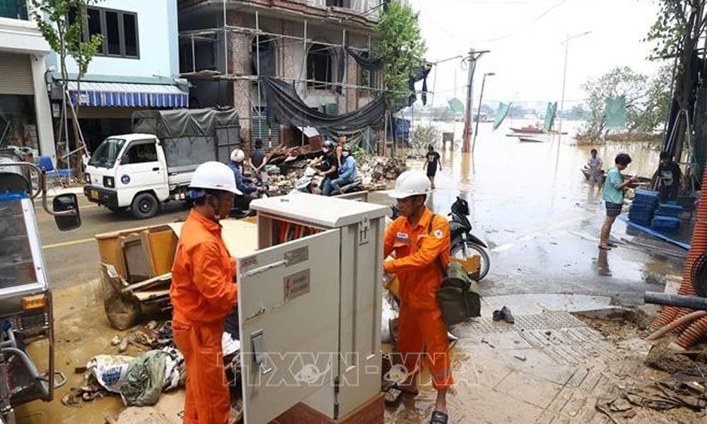 Power restored to nearly 99% of typhoon-affected clients